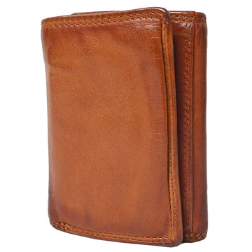 Spaghetti Western Swc464Cg Wallet Vintage Handmade Drum Dyed Genuine European Cowhide Leather Women Bag Western Handbag Purse